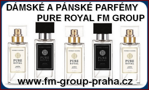 LUXUSNÍ PARFÉMY PRO ŽENY A MUŽE PURE ROYAL FM GROUP LUXUSNÍ PARFÉMY PRO ŽENY A MUŽE PURE ROYAL FM GROUP