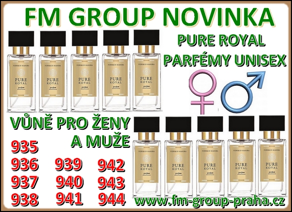 novinky unisex parfémy fm group novinky unisex parfémy fm group