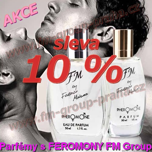 fm group praha sleva 10 % na parfémy s feromony