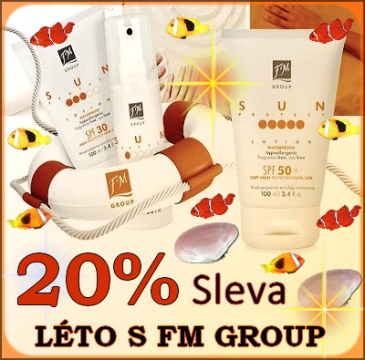 FM Group parfémy sleva 20 % na léto