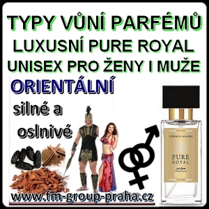 UNISEX PURE ROYAL PARFÉMY TYPY VŮNÍ ORIENTÁLNÍ UNISEX PURE ROYAL PARFÉMY TYPY VŮNÍ ORIENTÁLNÍ